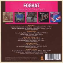 Foghat: Original Album Series, 5 CDs