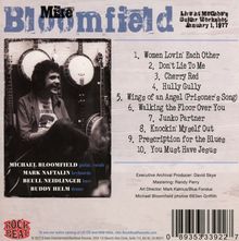 Mike Bloomfield: Live At Mccabe's Guitar Workshop January 1 1977, CD