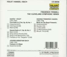 Gustav Holst (1874-1934): Suiten Nr.1 &amp; 2 für Bläser, CD