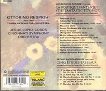 Ottorino Respighi (1879-1936): La Boutique fantasque-Ballett nach Rossini, CD