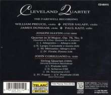 John Corigliano (geb. 1938): Streichquartett (1995), CD