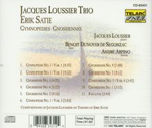 Jacques Loussier (1934-2019): Satie - Gymnopedies / Gnossiennes, CD