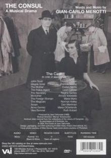 Gian-Carlo Menotti (1911-2007): The Consul, DVD