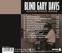 Blind Gary Davis: Harlem Street Singer, CD