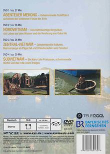 Vietnam: Von Nord nach Süd, 4 DVDs