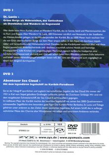 Die Mitte Amerikas: St. Lucia / Sea Cloud, 2 DVDs