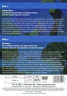 Die Mitte Amerikas: Costa Rica / Panama, 2 DVDs