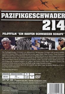 Pazifikgeschwader 214 - Ein Haufen schwarzer Schafe, DVD