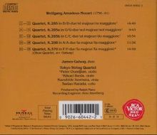 Wolfgang Amadeus Mozart (1756-1791): Flötenquartette Nr.1-4, CD