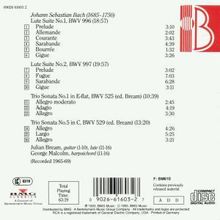 Johann Sebastian Bach (1685-1750): Lautenwerke BWV 996 &amp; 997, CD