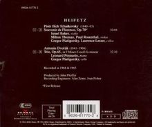 Peter Iljitsch Tschaikowsky (1840-1893): Sextett op.70 "Souvenir de Florence", CD