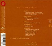 Artur Rubinstein - Music of France, CD