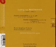 Ludwig van Beethoven (1770-1827): Klavierkonzerte Nr.4 &amp; 5, CD