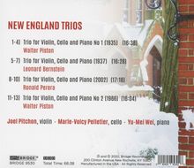 Amerikanische Klaviertrios - New England Trios, CD