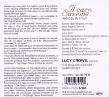 Lucy Crowe - Il Caro Sassone (Händel-Arien), CD