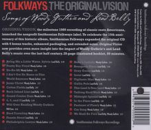 Woody Guthrie &amp; Leadbelly: Folkways: The Original Vision, CD