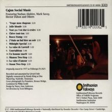 Cajun Social Music, CD