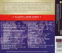 Classic Labor Songs, CD