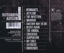 Disturbed: Asylum, CD