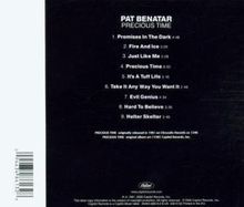 Pat Benatar: Precious Time, CD