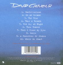 David Gilmour: On An Island, CD