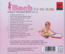 Bach for my Baby, CD