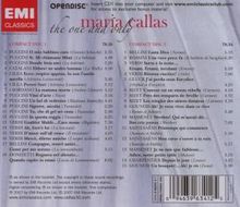 Maria Callas - The One And Only, 2 CDs