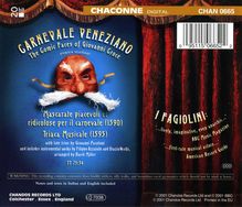 Carnevale Veneziano - The Comic Faces of Giovanni Croce, CD
