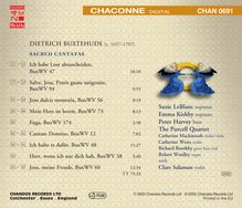 Dieterich Buxtehude (1637-1707): Geistliche Kantaten Vol.1, CD