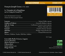 Francois-Joseph Gossec (1734-1829): Le Triomphe de la Republique, CD