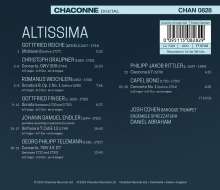 Josh Cohen - Altissima, CD