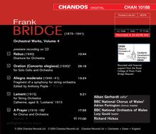 Frank Bridge (1879-1941): Orchesterwerke Vol.4, CD