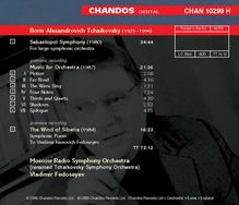 Boris Tschaikowsky (1925-1996): Sebastopol Symphony, CD