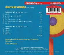 Mieczyslaw Weinberg (1919-1996): Symphonien Nr. 14 &amp; 16, CD