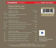 Franz Liszt (1811-1886): Klavierkonzerte Nr.1-3, 3 CDs
