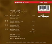 Franz Liszt (1811-1886): Symphonische Dichtungen Vol.3, CD