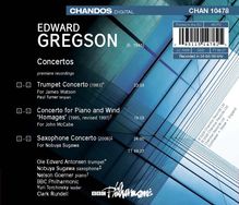 Edward Gregson (geb. 1945): Trompetenkonzert, CD