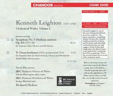 Kenneth Leighton (1929-1988): Orchesterwerke Vol.2, CD