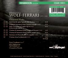 Ermanno Wolf-Ferrari (1876-1948): Orchesterstücke aus Opern, CD