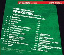 Serge Prokofieff (1891-1953): Iwan der Schreckliche (Concert Scenario), CD