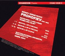 Serge Prokofieff (1891-1953): Romeo &amp; Julia-Suiten op.64a-c, CD