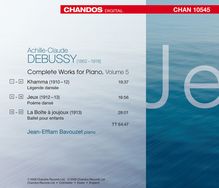 Claude Debussy (1862-1918): Klavierwerke Vol.5, CD