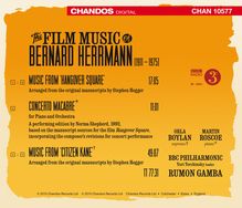 Bernard Herrmann (1911-1975): Filmmusik: Citizen Kane (Filmmusik), CD