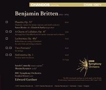 Benjamin Britten (1913-1976): Phaedra-Kantate op.93, CD