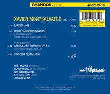 Xavier Montsalvatge (1912-2002): Sinfonia de Requiem, CD