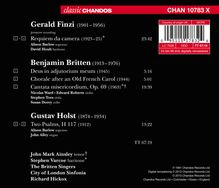 Englische Chormusik - Britten / Finzi / Holst, CD