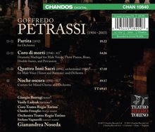 Goffredo Petrassi (1904-2003): Noche oscura (Kantate für gemischten Chor &amp; Orchester), CD