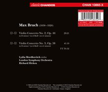 Max Bruch (1838-1920): Violinkonzerte Nr.2 &amp; 3, CD