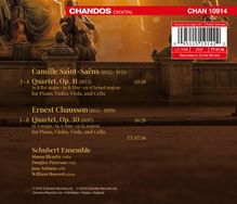 Camille Saint-Saens (1835-1921): Klavierquartett op.41, CD