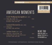 Neave Trio - American Moments, CD